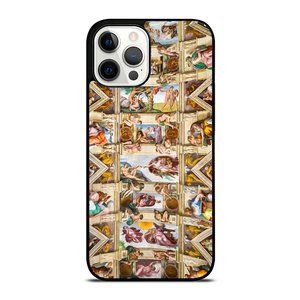 Sistine Chapel Ceiling Michelango Painting Art iPhone Case